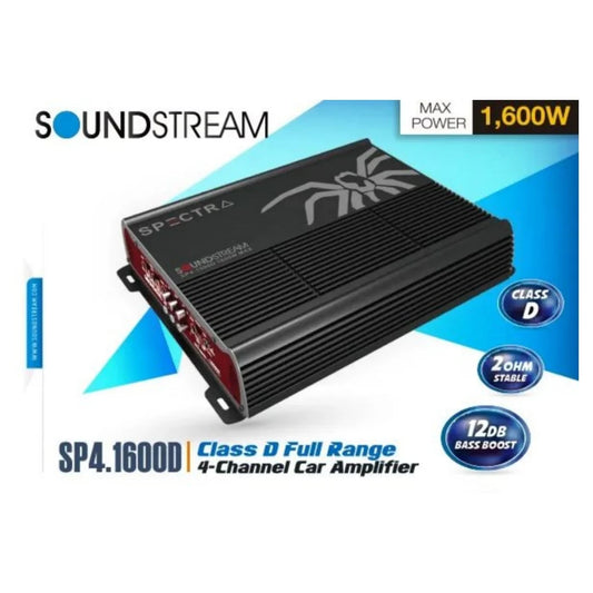 Amplificador soundstream 1600 w